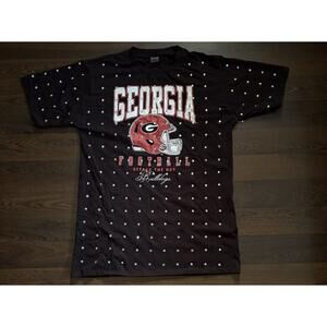 Rare Gameday Couture Women's Georgia Bulldogs Game Changer T-Shirt Dress Sz L